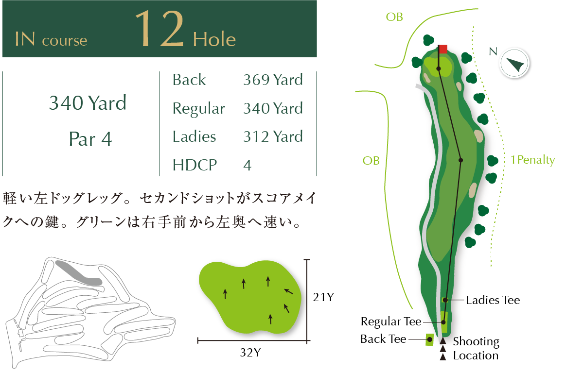 Out course Hole 12