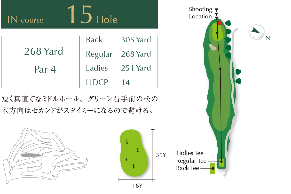 Out course Hole 15